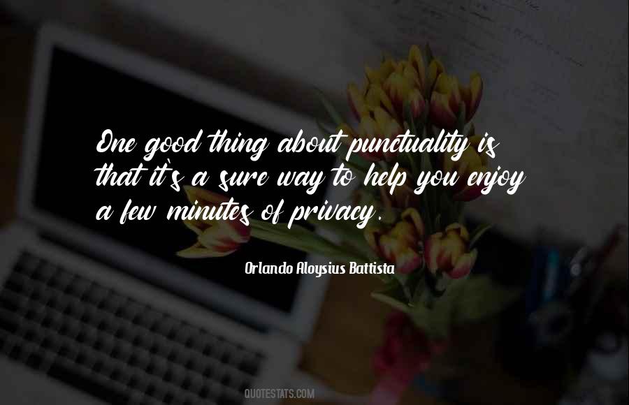 Quotes About Punctuality #814004
