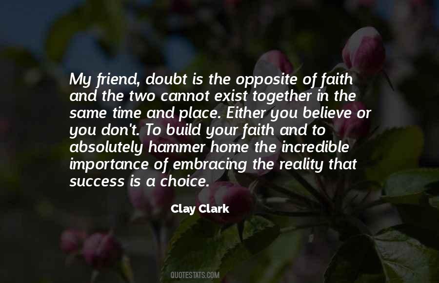 Who Is Clay Clark Quotes #1833870