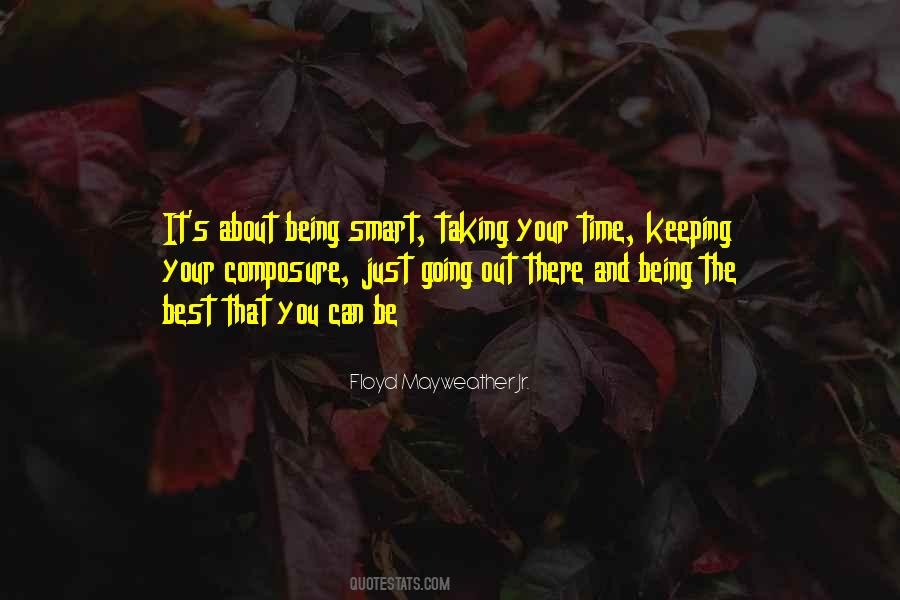 Quotes About Self Composure #262041