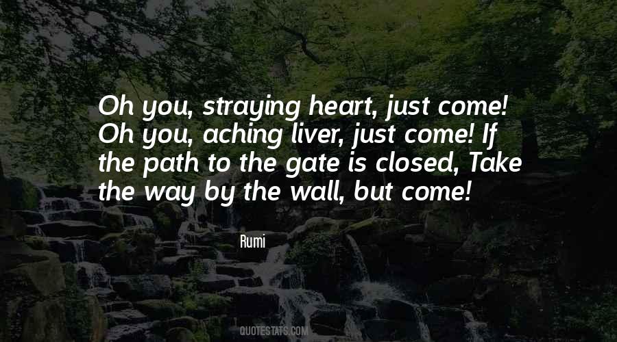 Quotes About Straying From The Path #1339621