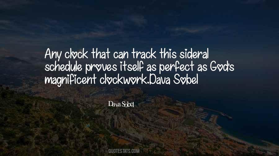 Quotes About Clockwork #1749024