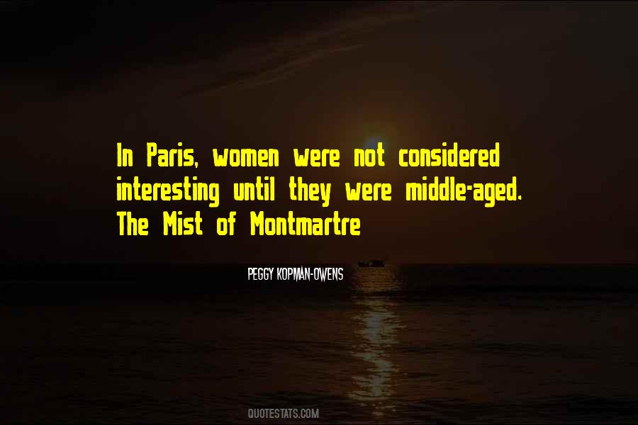 Quotes About Montmartre Paris #36934