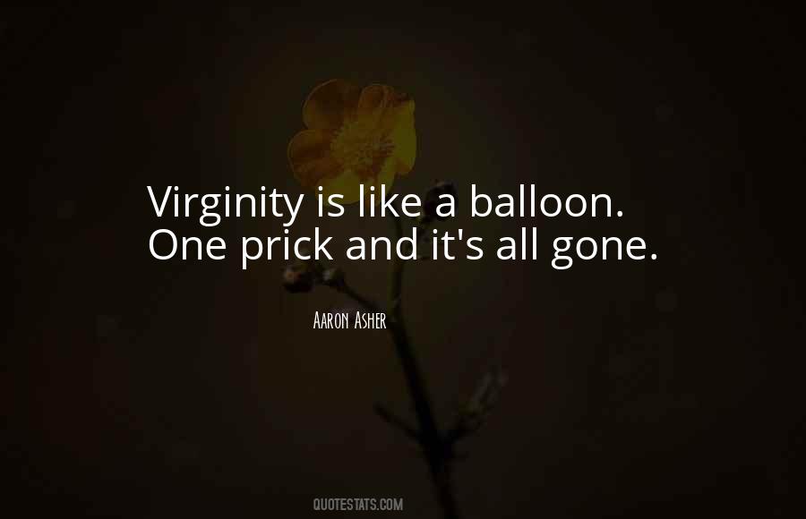 Quotes About Virginity #1683275