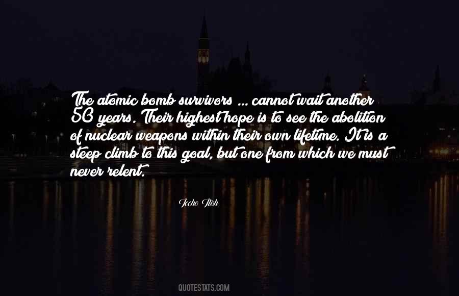 Quotes About Nuclear Bomb #1040509