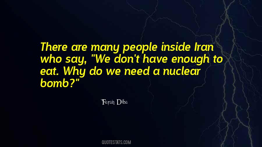 Quotes About Nuclear Bomb #192356