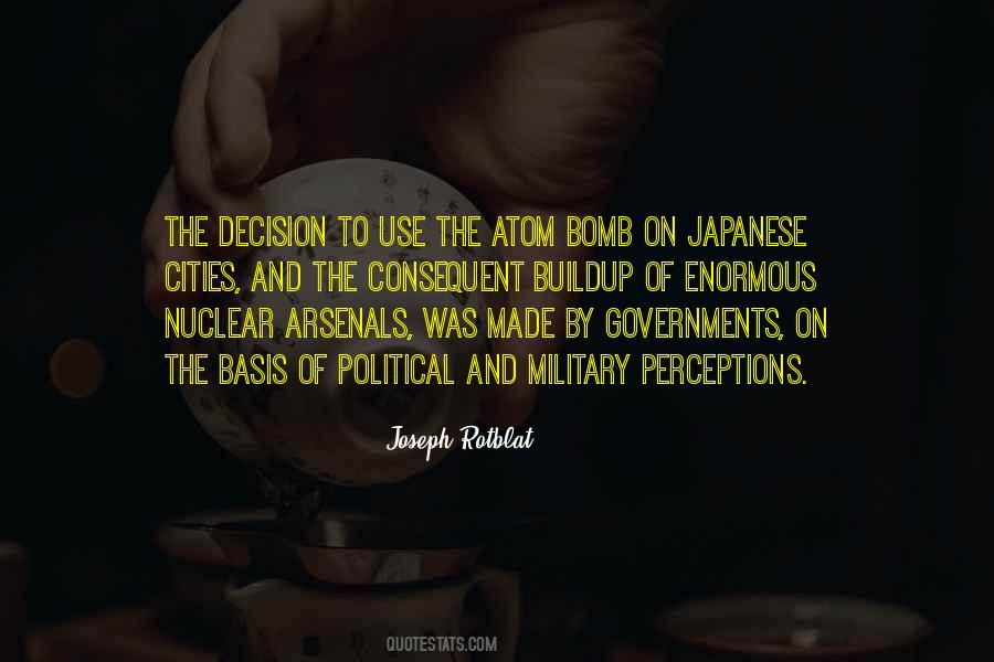 Quotes About Nuclear Bomb #898440
