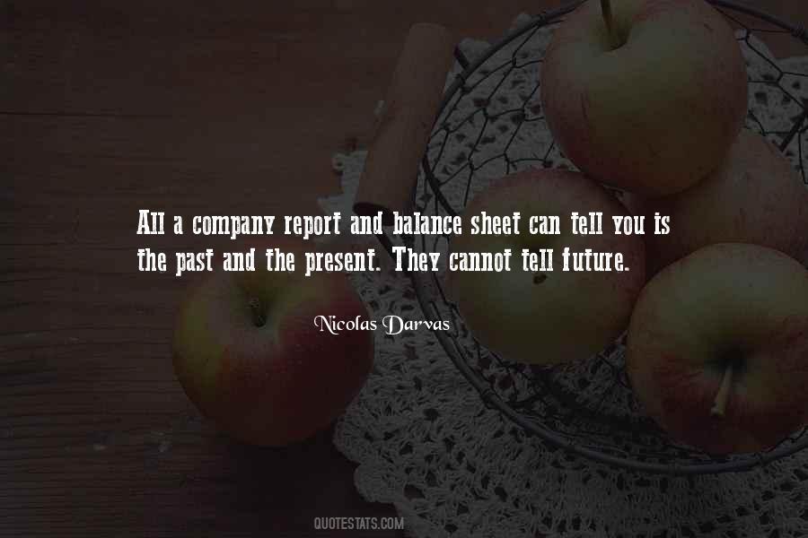 Quotes About Balance Sheet #1679254