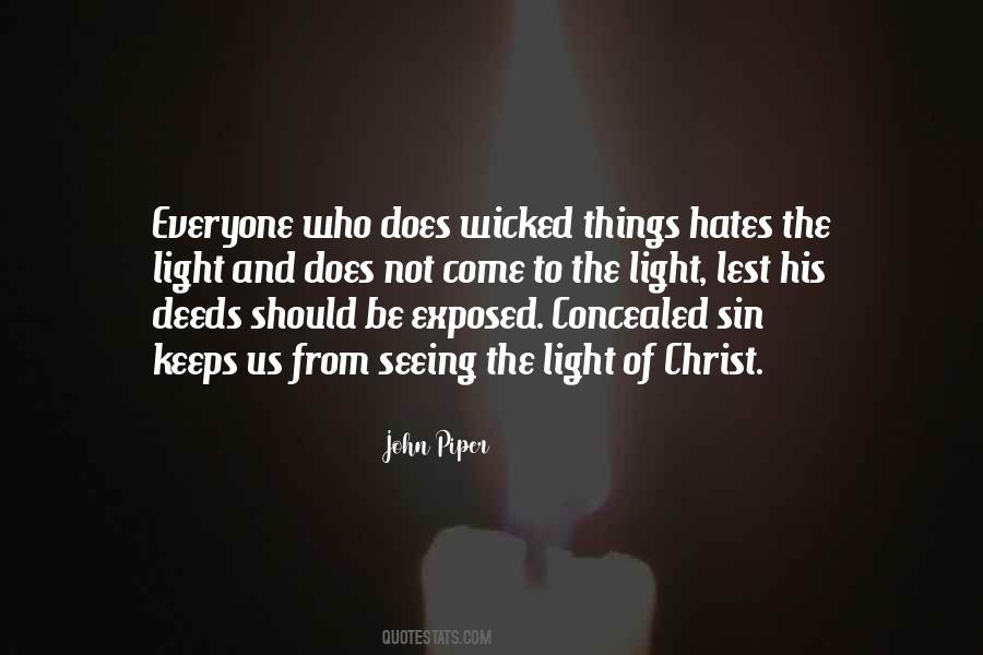Quotes About Light Of Christ #110766