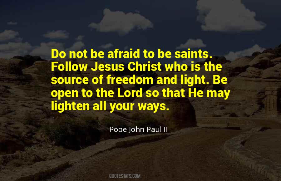 Quotes About Light Of Christ #370227