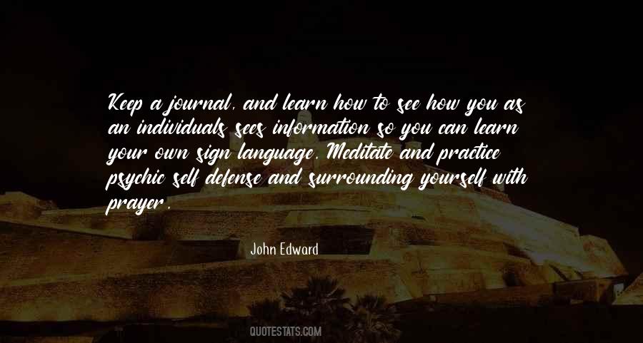 Learn To Meditate Quotes #1257500