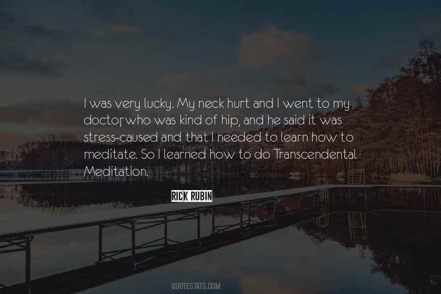 Learn To Meditate Quotes #984374