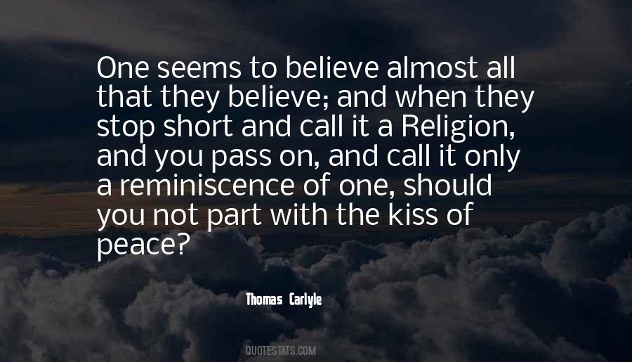 Quotes About Religion And Peace #1017975