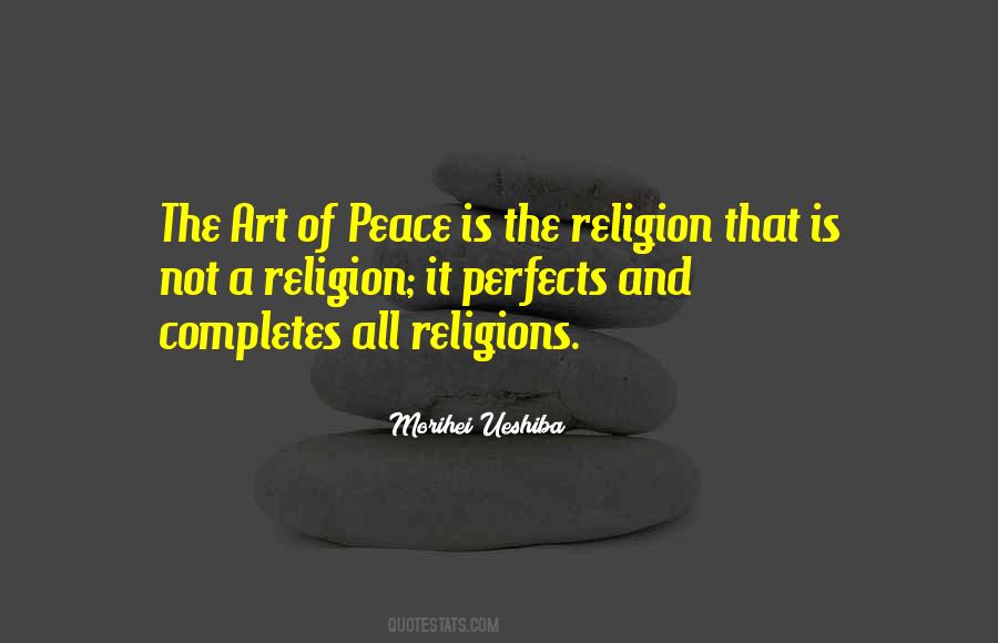 Quotes About Religion And Peace #1234122