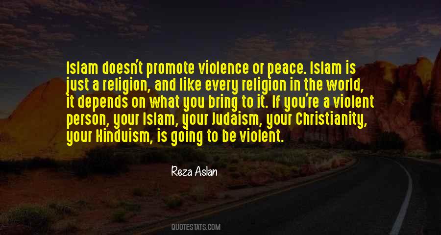 Quotes About Religion And Peace #1351162