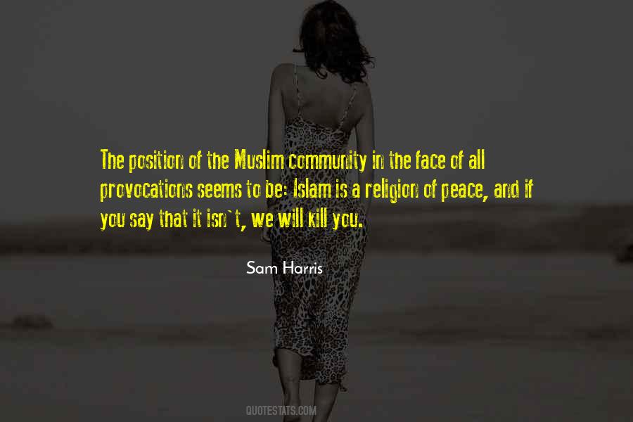 Quotes About Religion And Peace #1536832