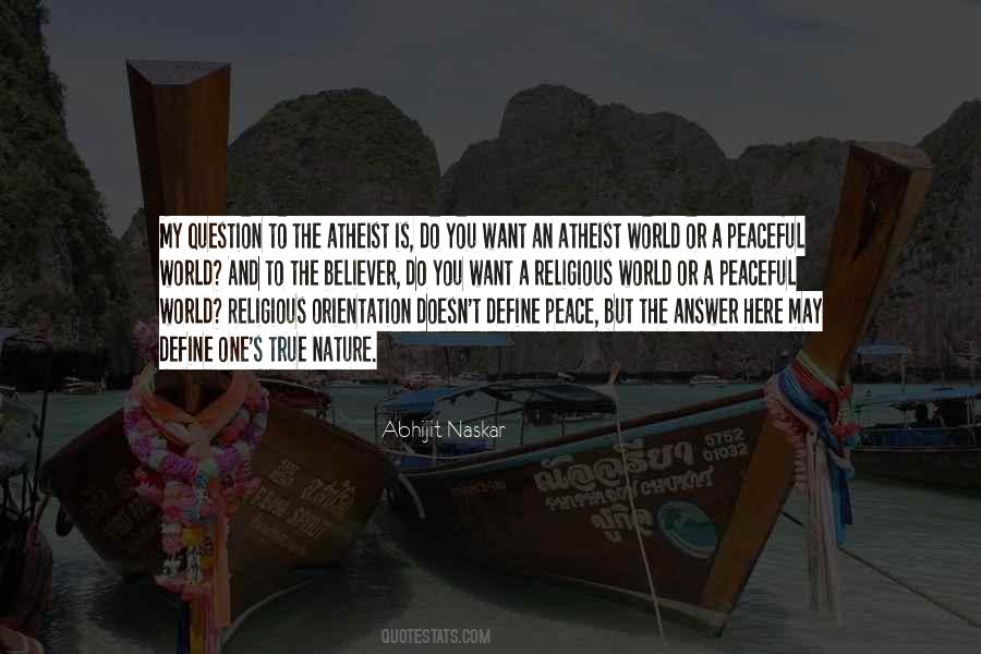 Quotes About Religion And Peace #690623