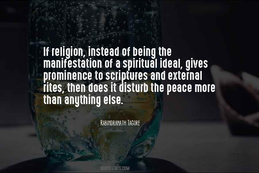 Quotes About Religion And Peace #812291