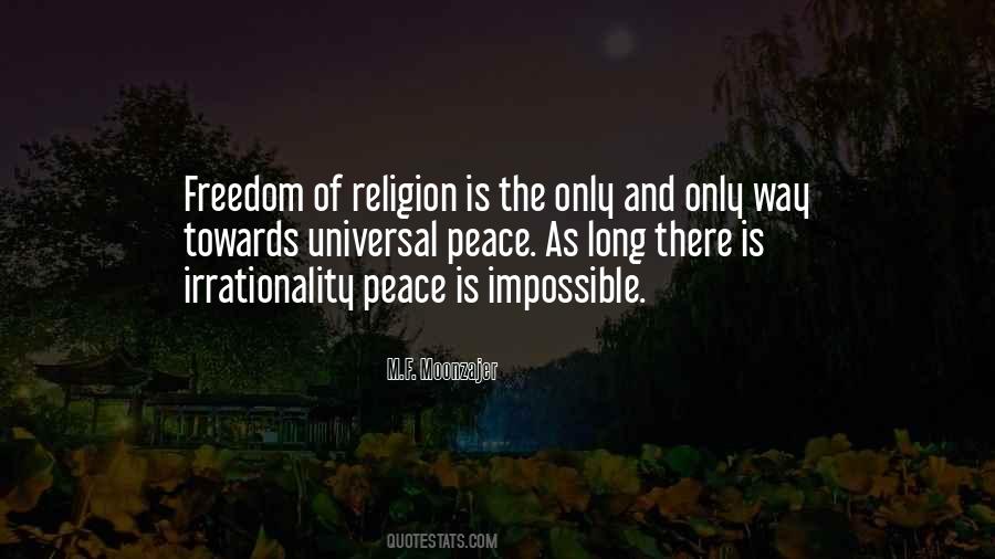 Quotes About Religion And Peace #880951