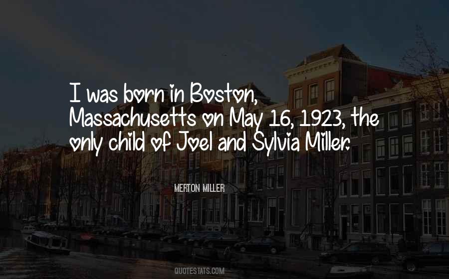 Quotes About Boston Massachusetts #750966