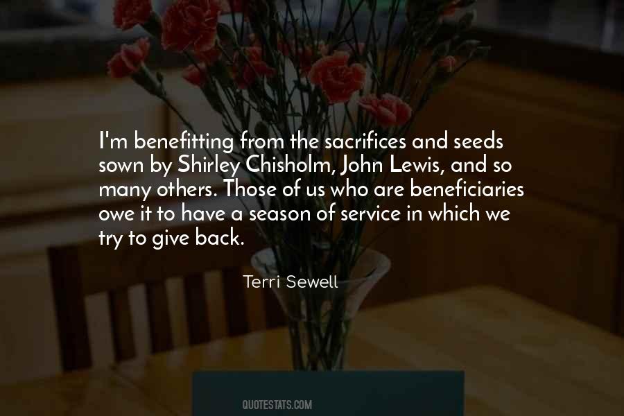 Quotes About Beneficiaries #366763