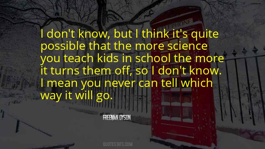 Kids In School Quotes #1598338