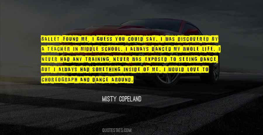Dance School Quotes #1409303