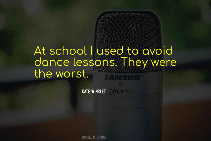 Dance School Quotes #692239