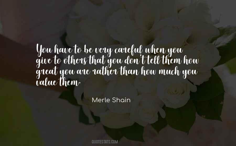 Quotes About How Great You Are #1649652