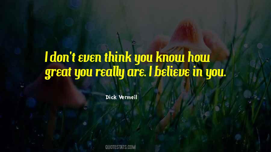 Quotes About How Great You Are #644443