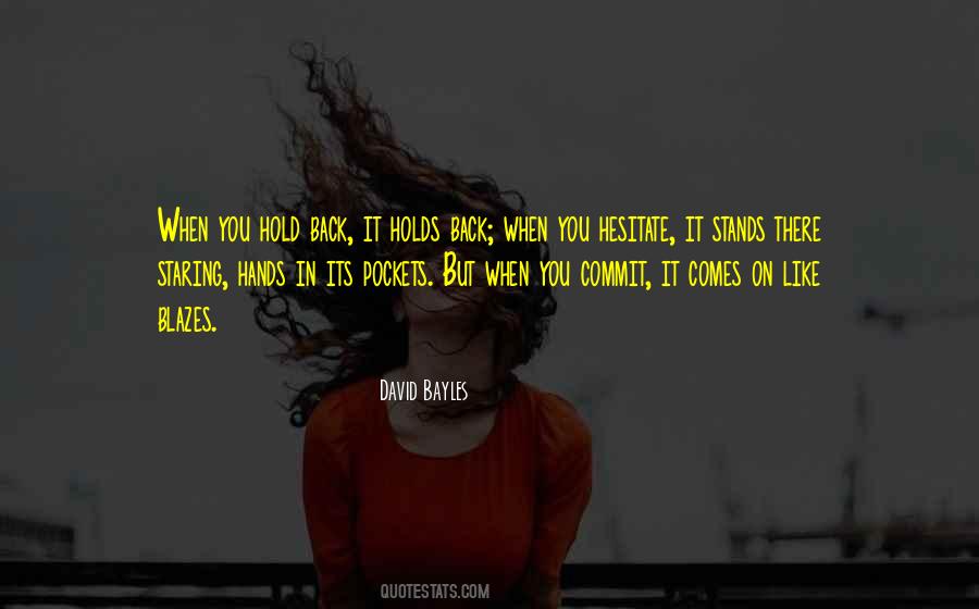 Back It Quotes #1258967