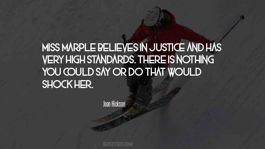 Quotes About High Standards #1048916