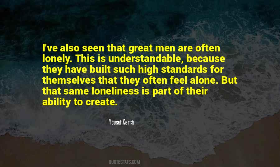 Quotes About High Standards #109133