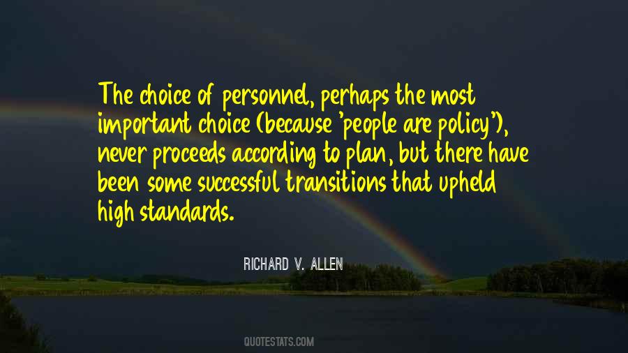 Quotes About High Standards #1362095