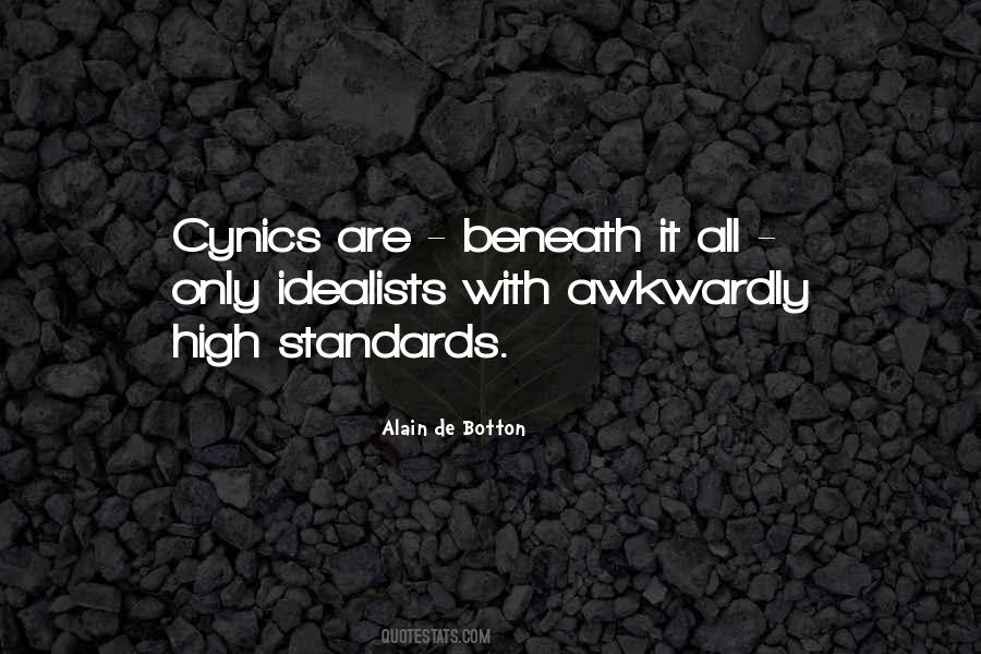 Quotes About High Standards #1457560