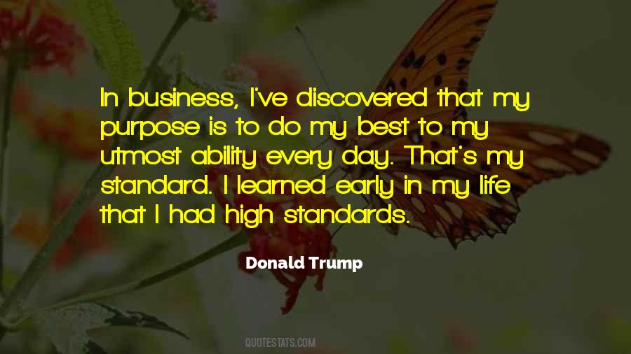 Quotes About High Standards #1570555