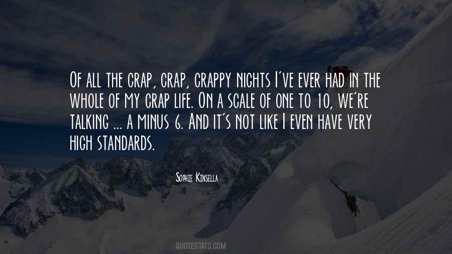 Quotes About High Standards #1840828