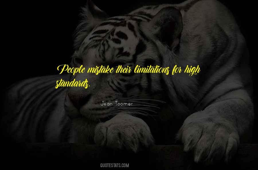 Quotes About High Standards #837535
