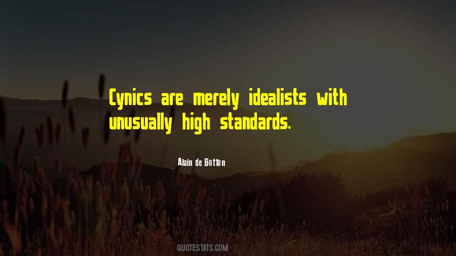 Quotes About High Standards #856595