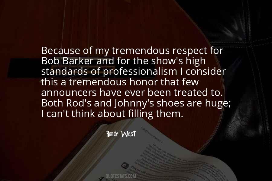 Quotes About High Standards #93792