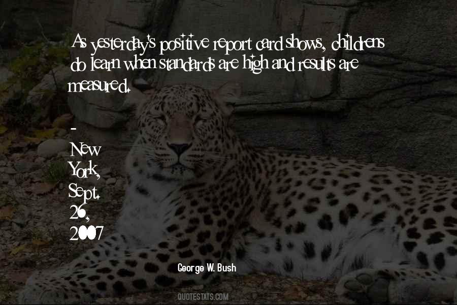 Quotes About High Standards #97014