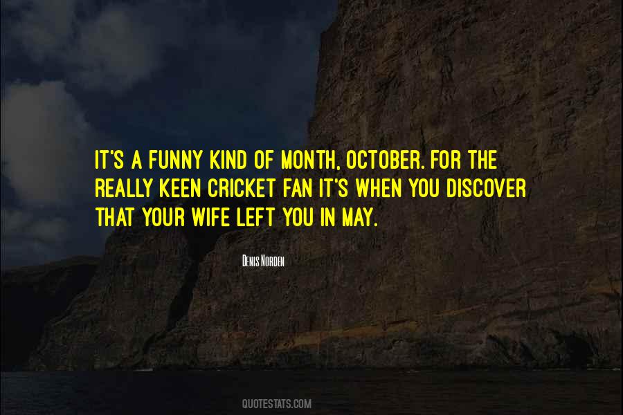 Quotes About Month Of October #1837354