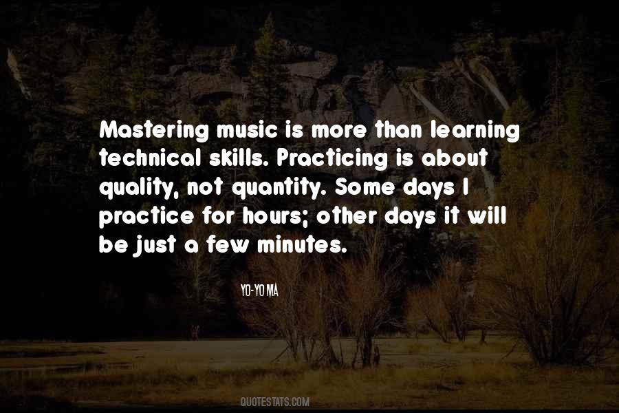 Quotes About Practicing Music #1064290