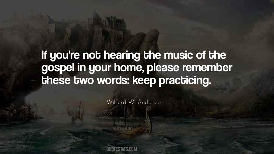 Quotes About Practicing Music #1877554
