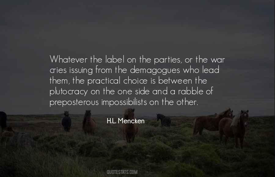 War Party Quotes #779626