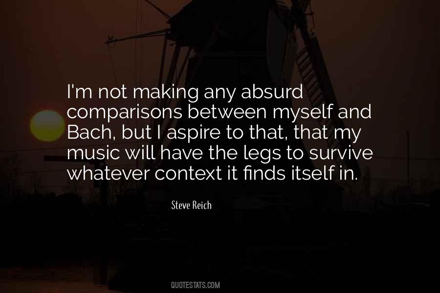 Quotes About Making Comparisons #386112