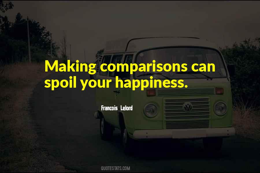Quotes About Making Comparisons #584749