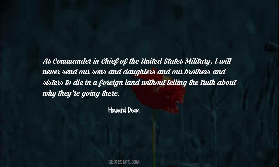Quotes About The United States Military #135410