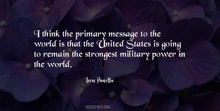 Quotes About The United States Military #1389306