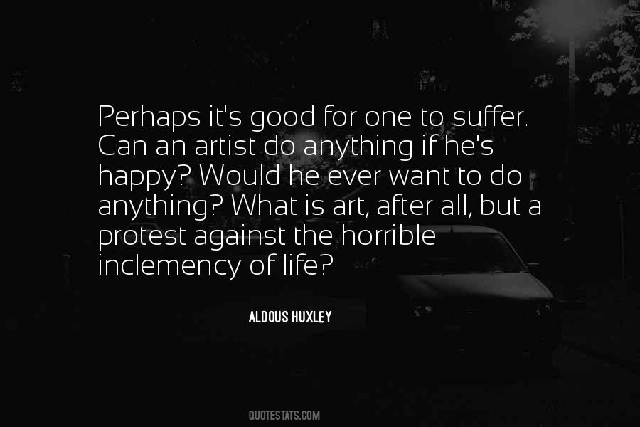 Quotes About An Artist's Life #333703