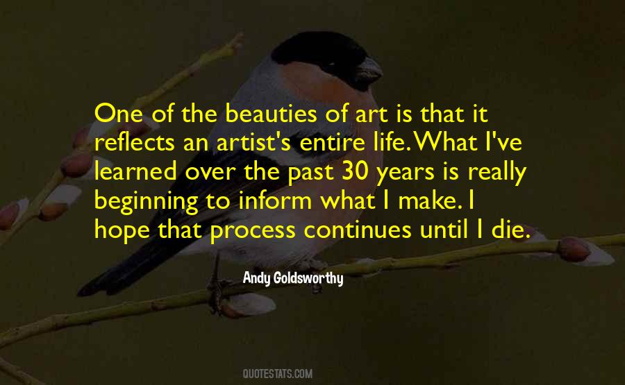 Quotes About An Artist's Life #503222